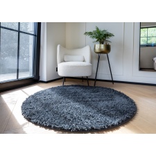 Vaip ümmargune Selena, tumehall,  Ø120cm 